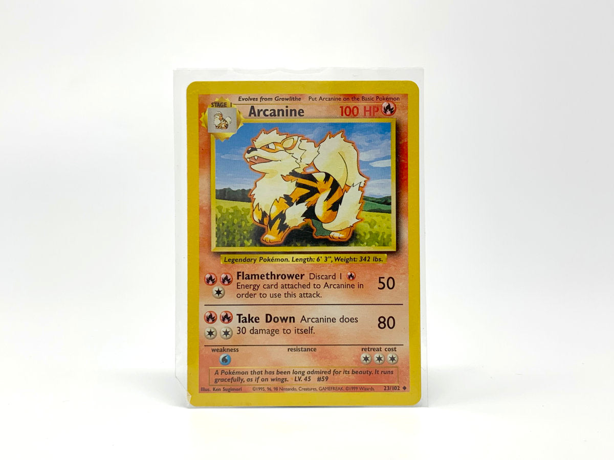 Arcanine [Fire]  Pokemon Card  Mikes Game Shop