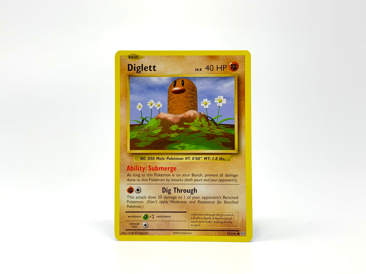 2016 diglett pokemon card Chilling Reign #076 CGC 10 2016 Pokemon XY Evolutions Reverse-Holos