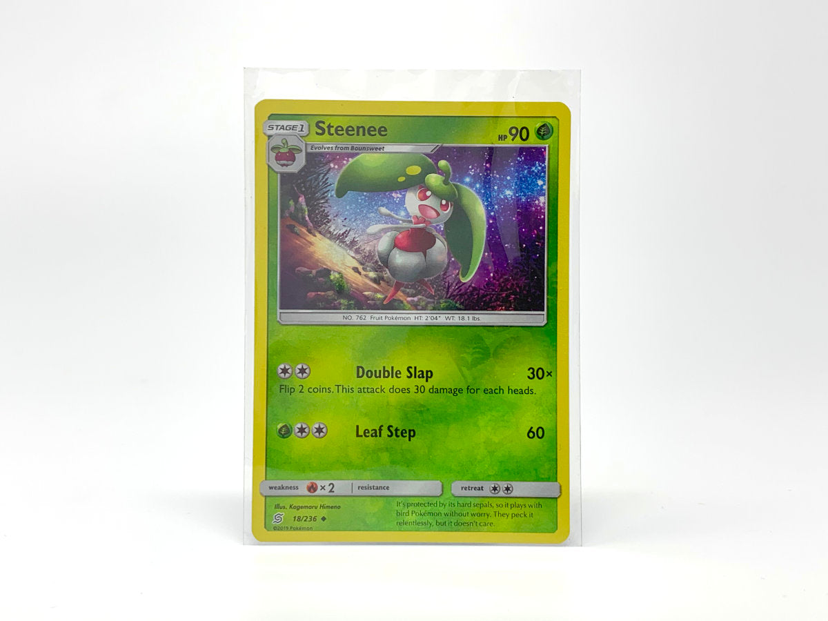Steenee [Grass] – (Holographic) • Pokemon Card – Mikes Game Shop