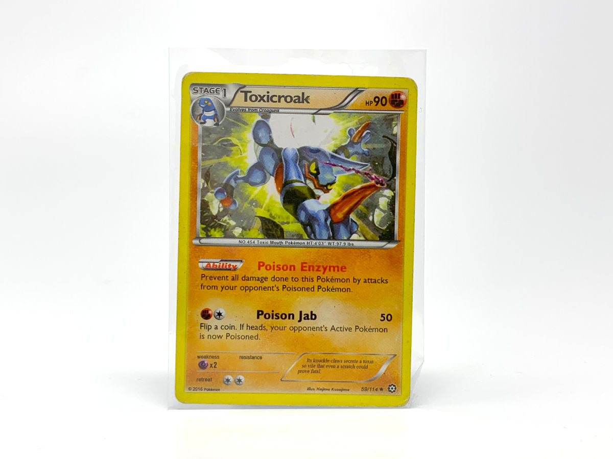 Toxicroak [Fighting]  Pokemon Card  Mikes Game Shop