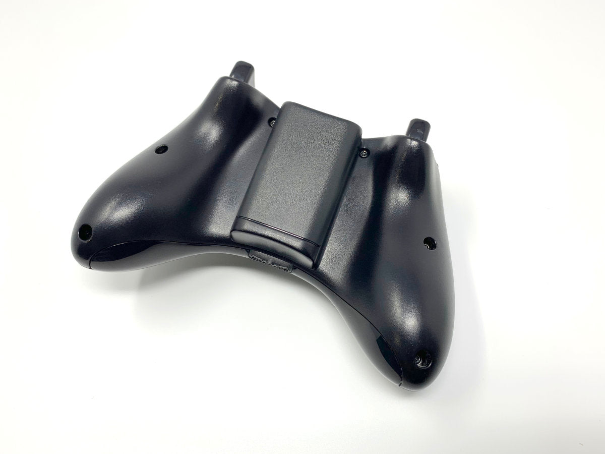 Xbox 360 Wireless Controller - Genuine/Official/OEM - Model 1403 - Black *w/ Rechargable Battery* • Gamepad