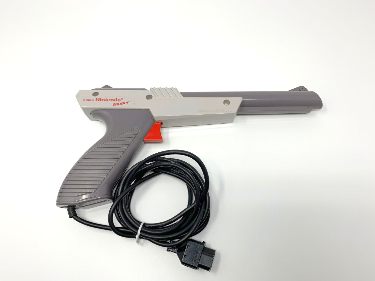 NES Nintendo Vintage 1985 Zapper Gun Controller - Genuine/Official/OEM - Gray • Shooter