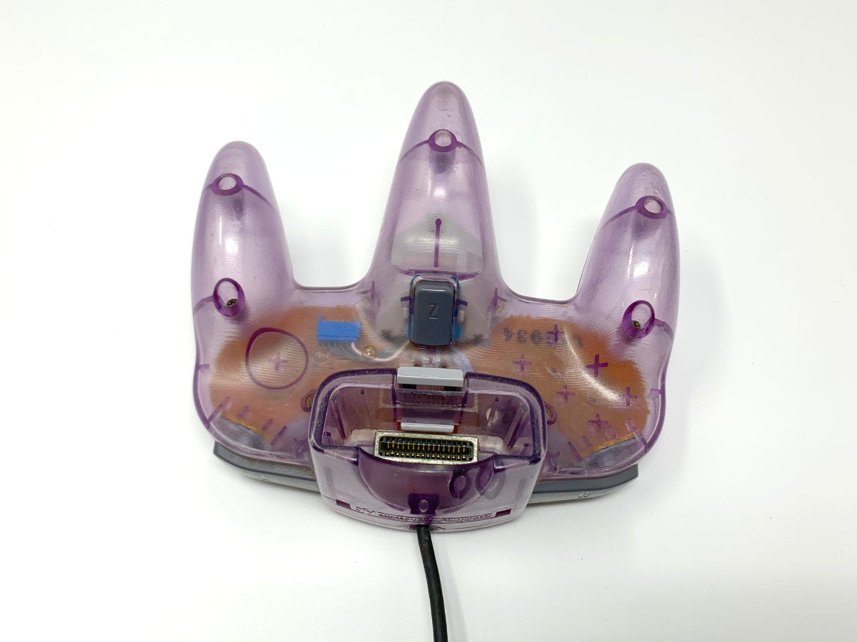 Nintendo 64 Controller - Genuine/Official/OEM - Clear Purple • Gamepad (See Notes)