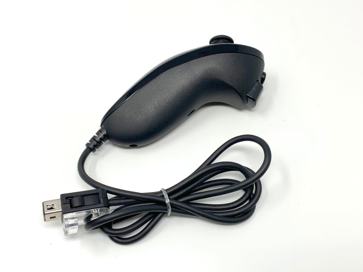 Wii Nunchuk RVL-004 Controller - Genuine/Official/OEM - Black • Controller Accessory
