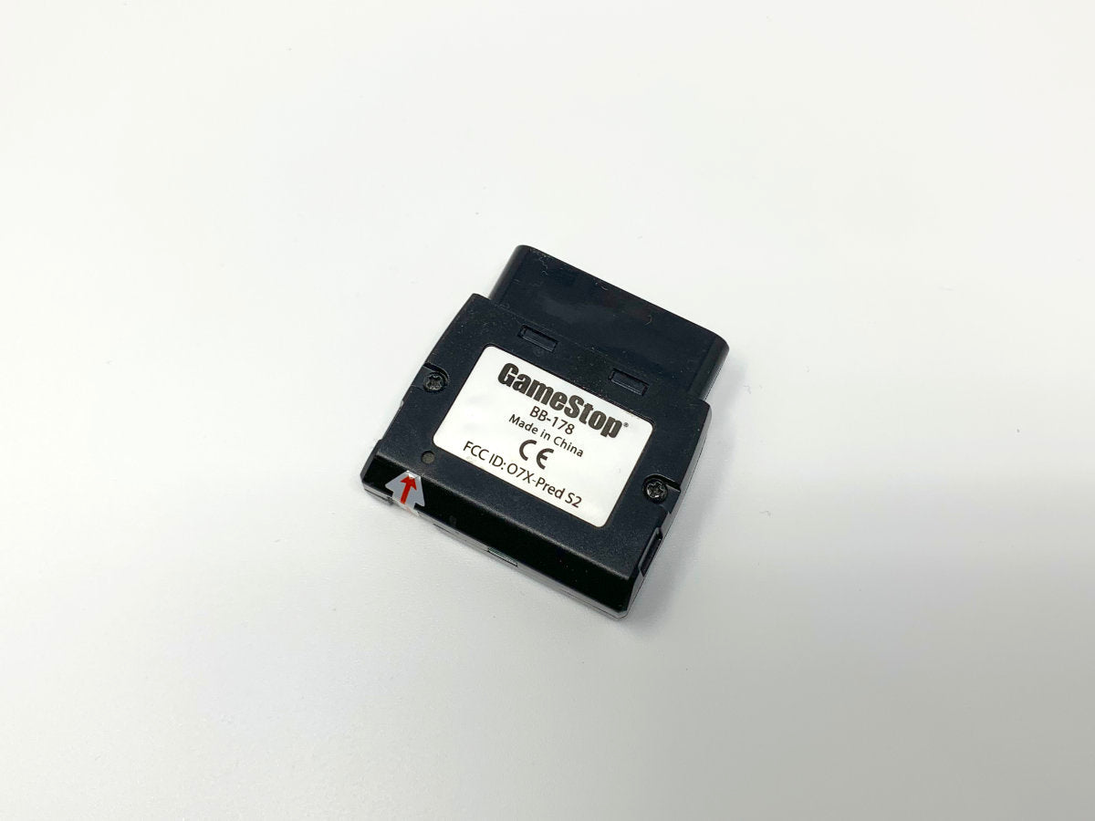 Playstation 2 Wireless Controller Receiver by GameStop - Model BB-178 - Black • Controller Accessory