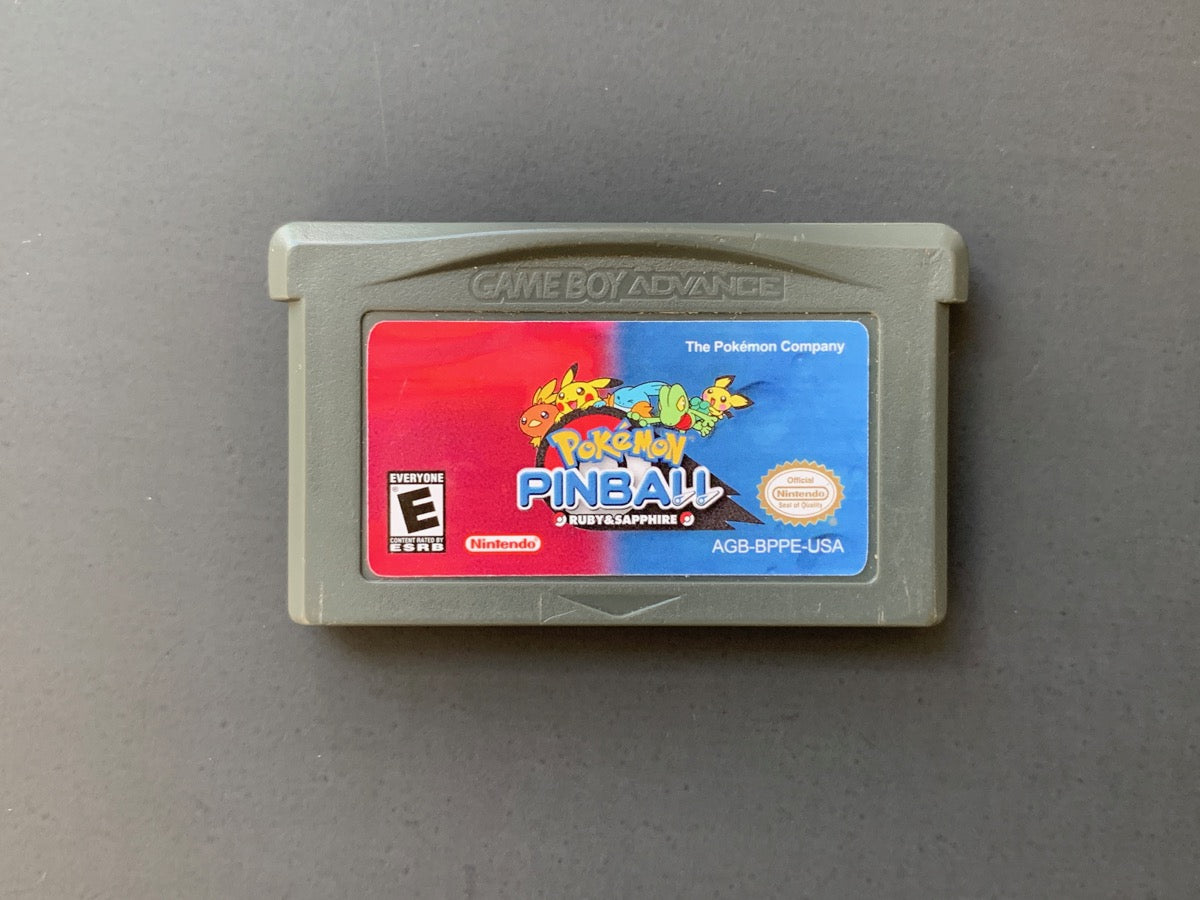 Pokémon Pinball: Ruby Sapphire • Gameboy Advance – Mikes Game Shop