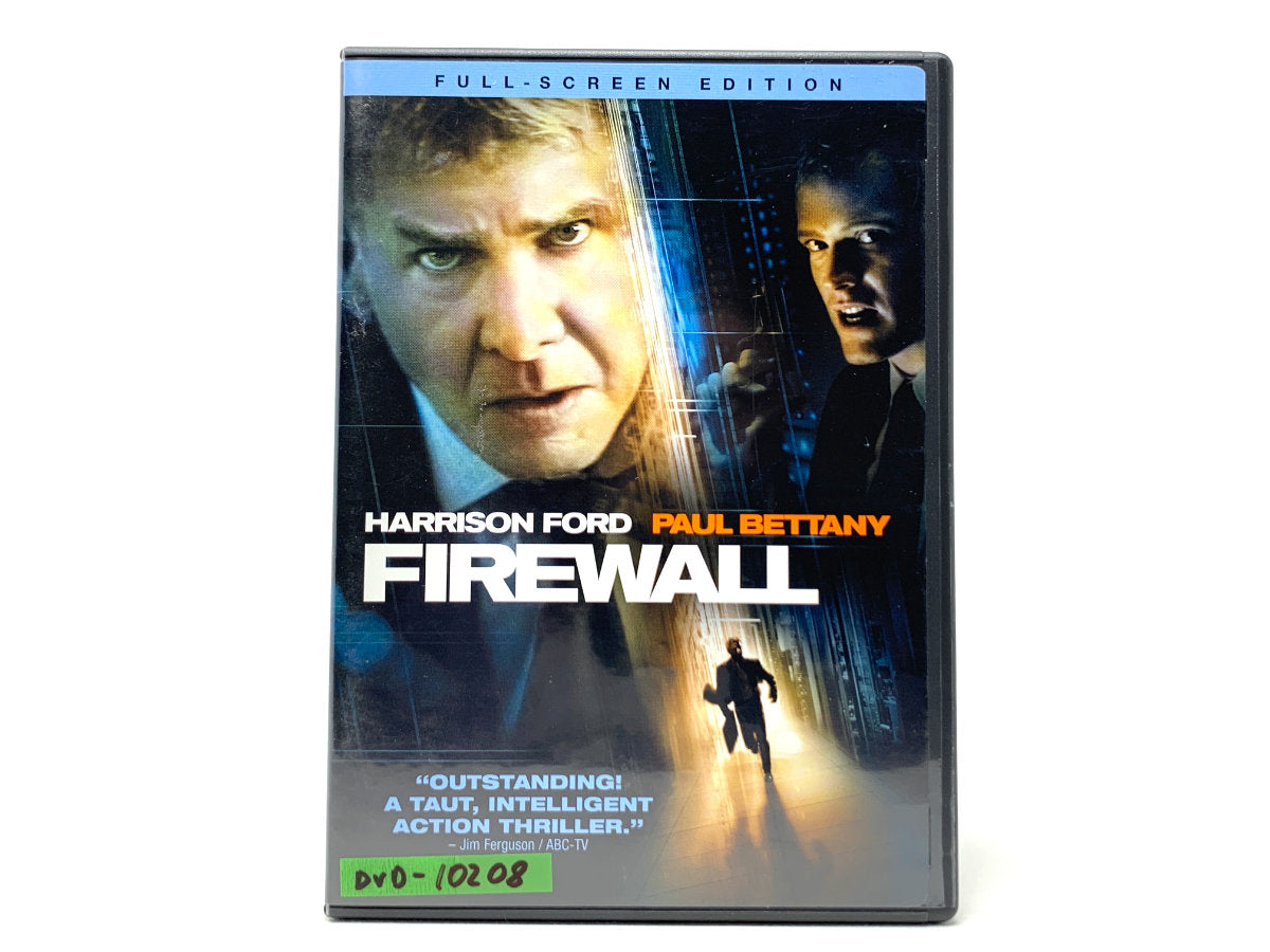 Firewall – Full-Screen • DVD