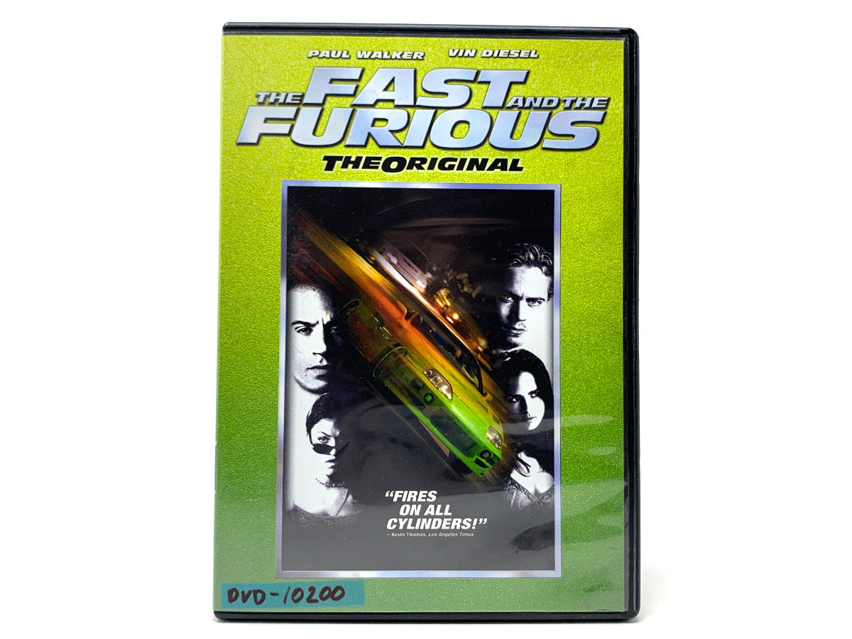The Fast and the Furious – Widescreen • DVD