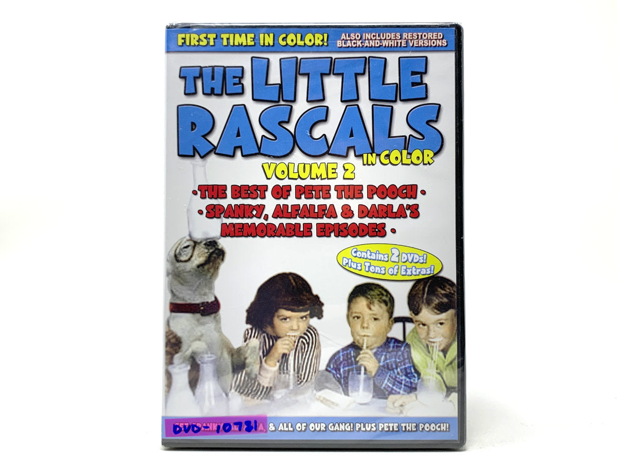 *BRAND NEW* The Little Rascals in Color - Volume 2 • DVD