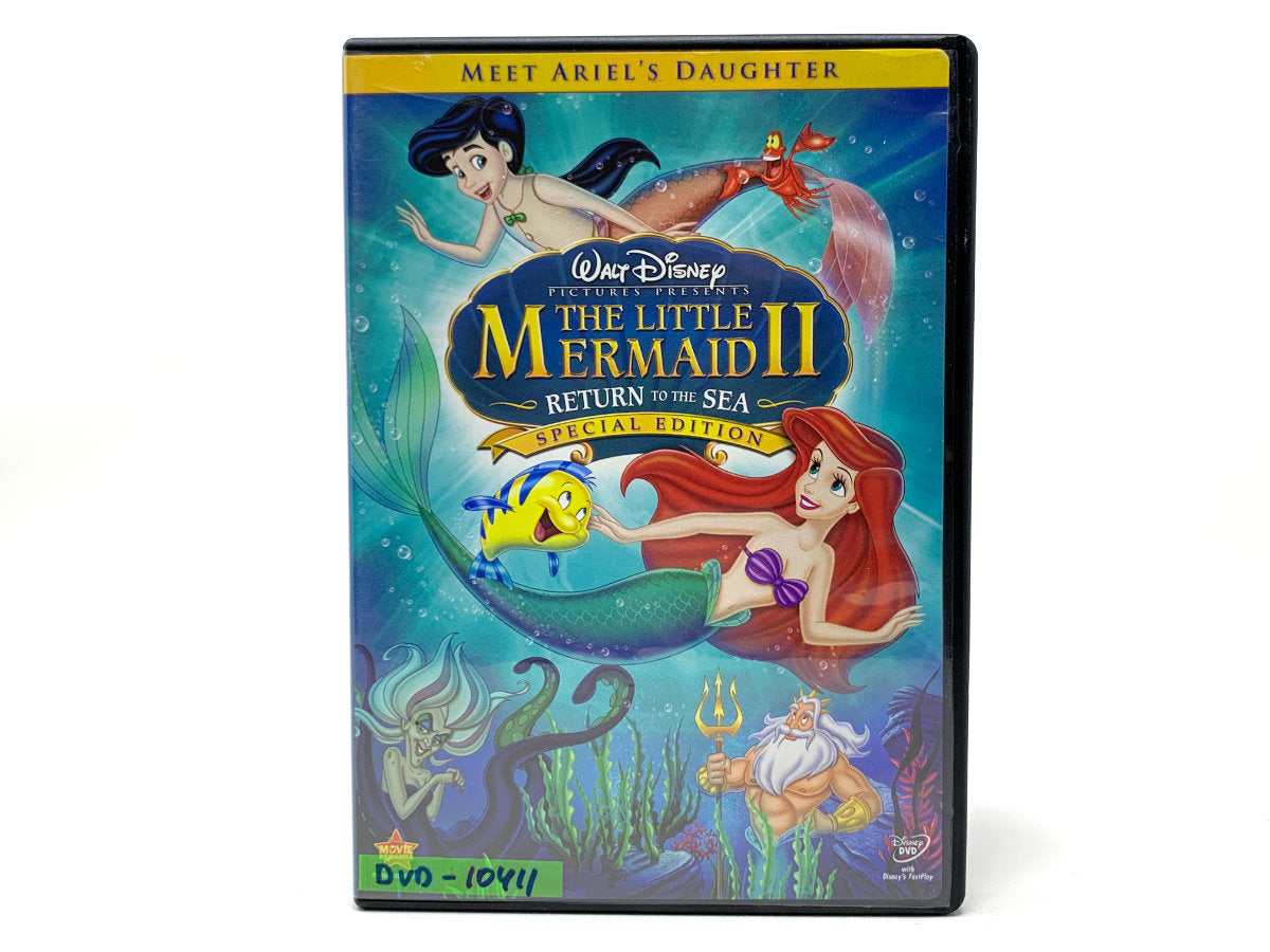 little mermaid 2 dvd cover