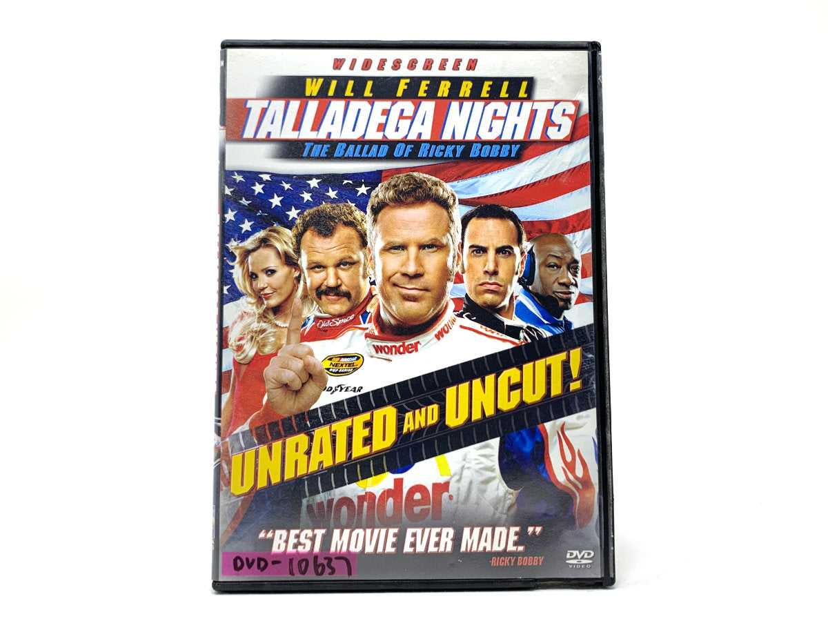 Talladega Nights: The Ballad of Ricky Bobby – Unrated & Uncut • DVD