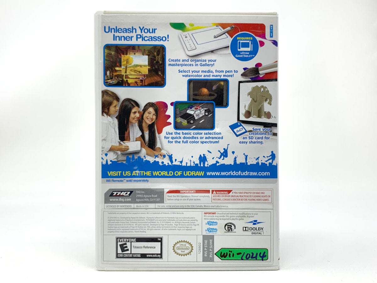 uDraw Studio / Pictionary (Bundle) • Nintendo Wii