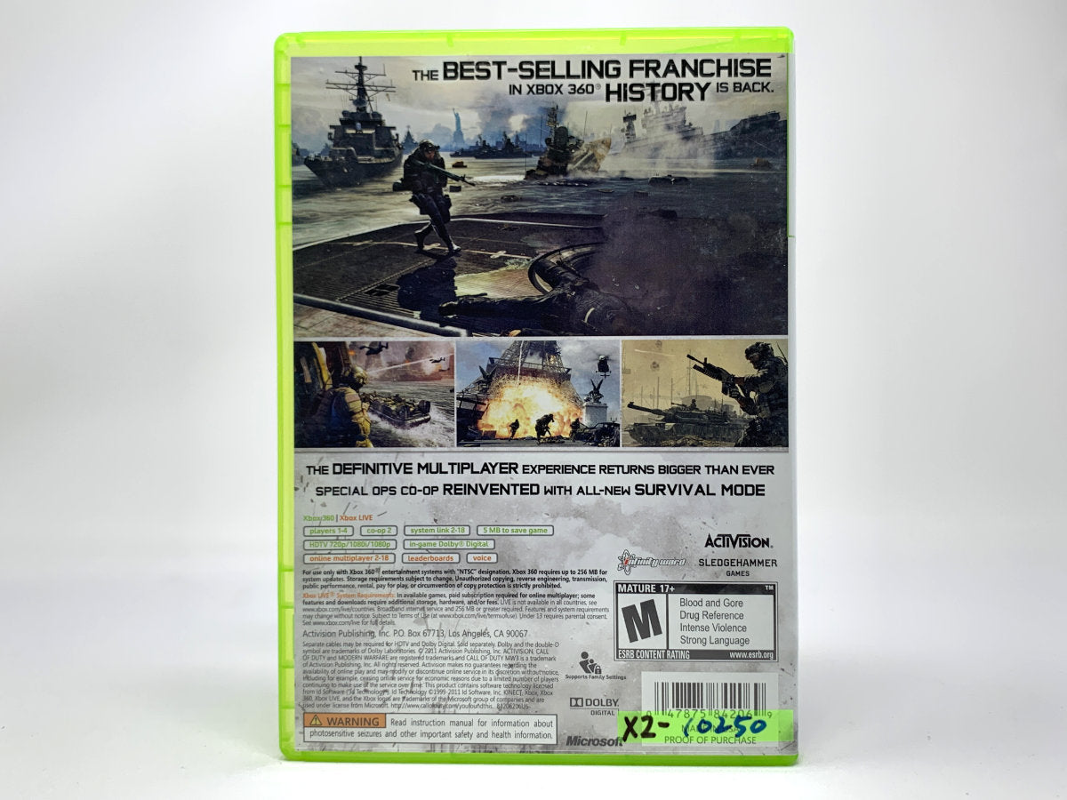 Call of Duty: Modern Warfare 3 • Xbox 360