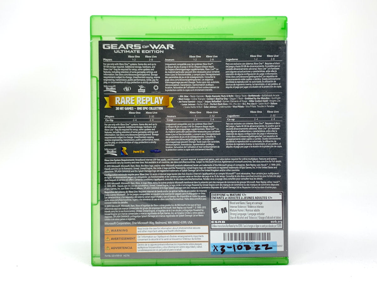 Gears of War: Ultimate Edition / Rare Replay • Xbox One
