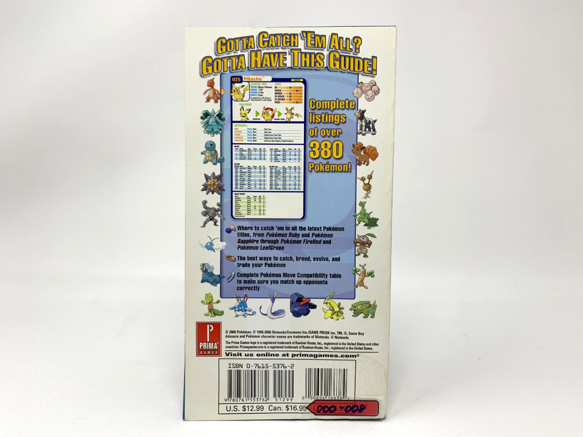 Pokémon Pocket Pokédex: Over 380 Pokémon - Prima's Official Guide • Book/Strategy Guide