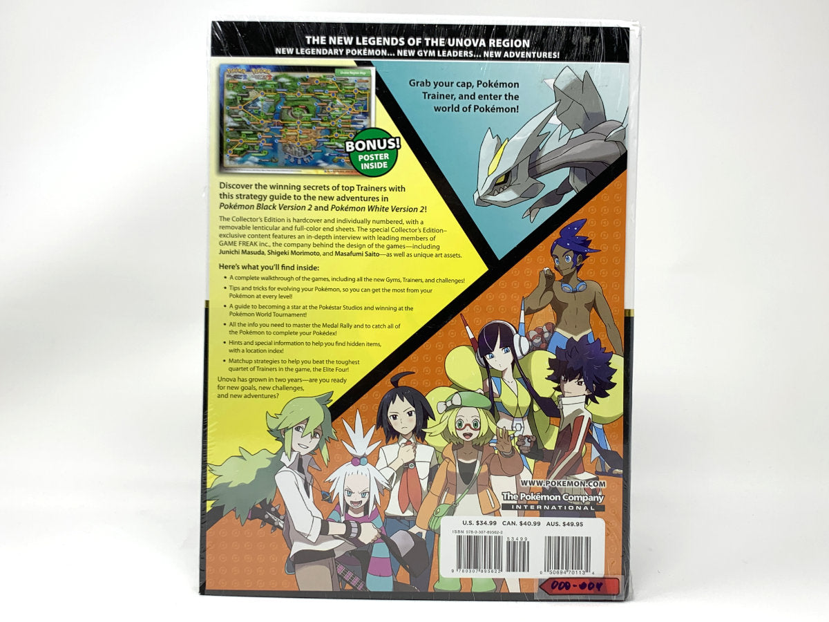 *BRAND NEW* Pokémon Black Version 2 and Pokémon White Version 2 Guide – Collector's Edition • Book/Strategy Guide