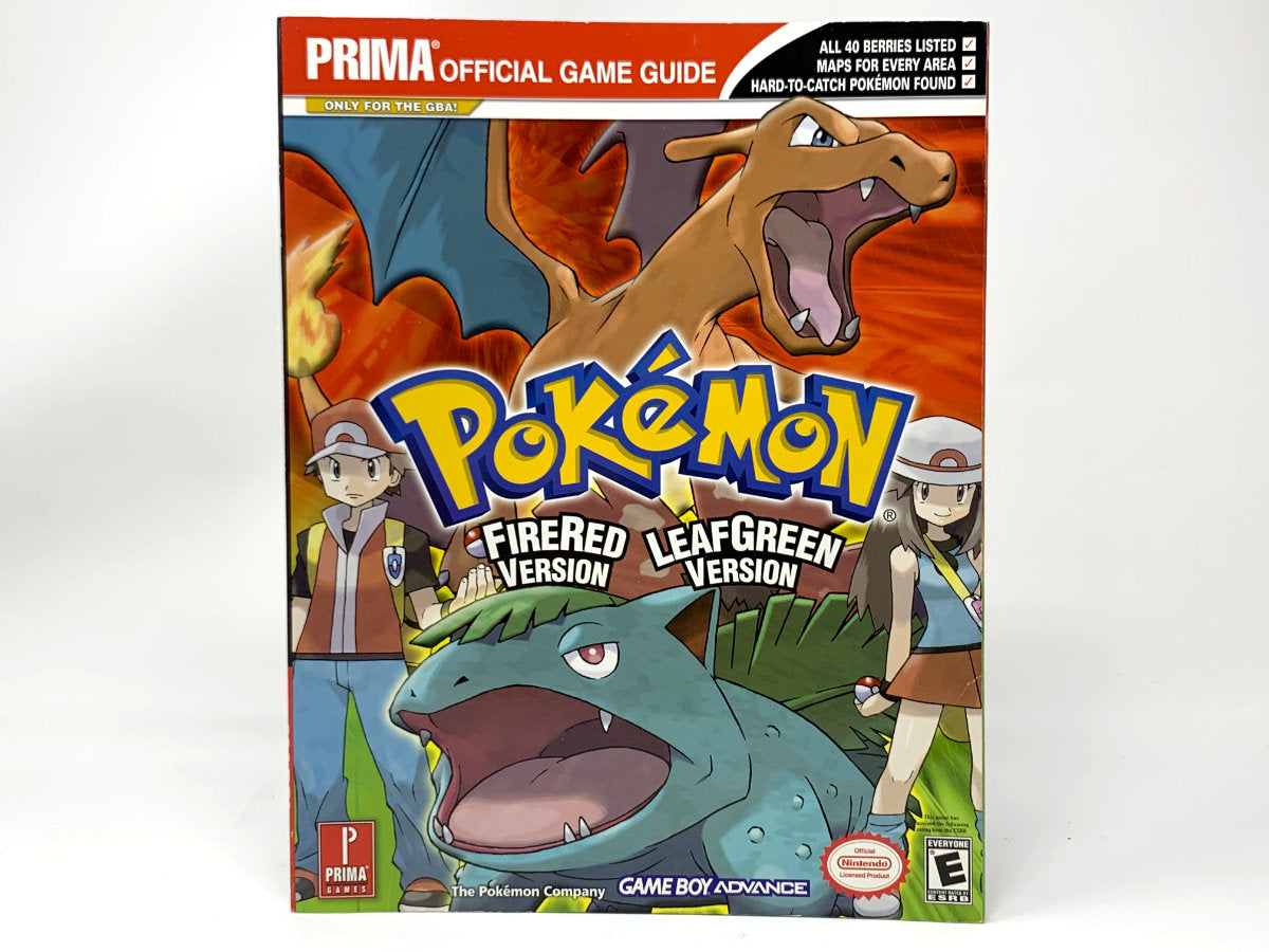 Pokemon Fire Red & Leaf Green (Prima Official Game Guide) • Books