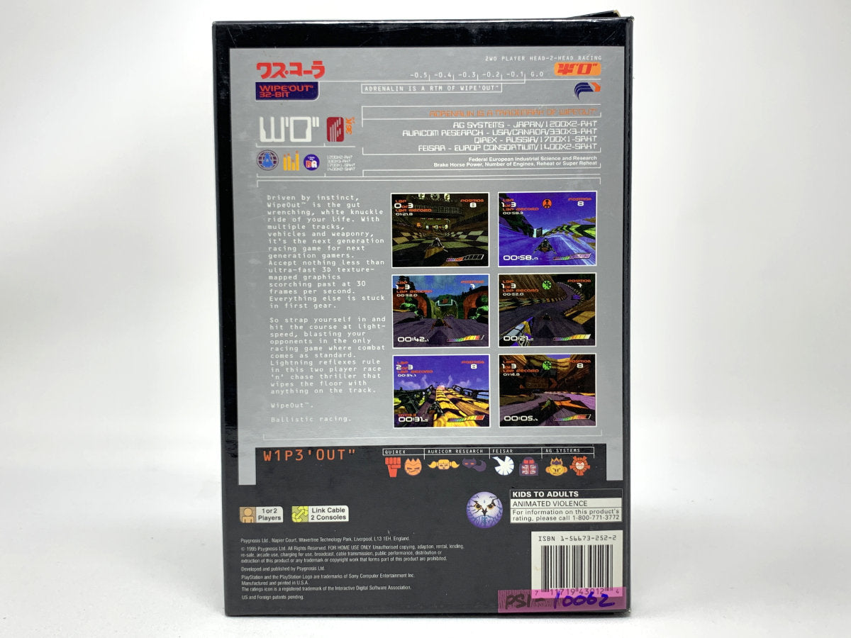 WipeOut – (Long Box) • Playstation 1