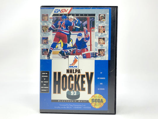 NHLPA Hockey 93 • Sega Genesis