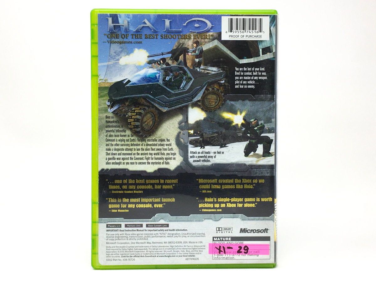 Halo: Combat Evolved – Game of the Year • Xbox Original