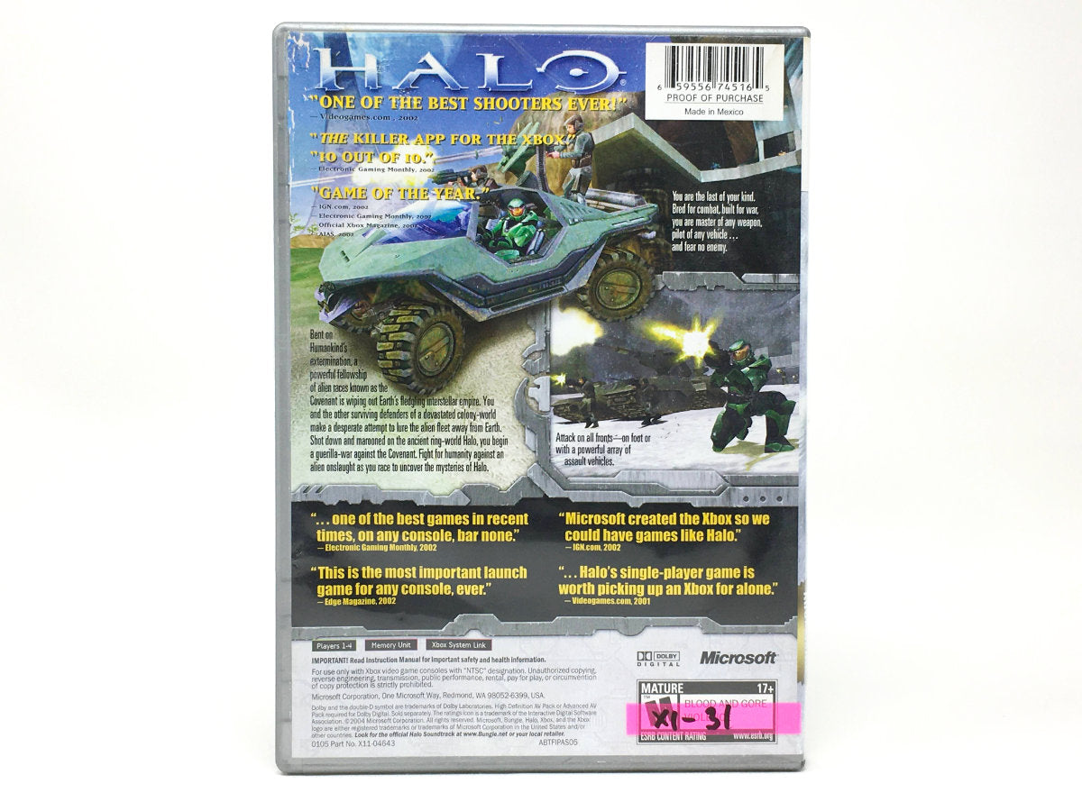 Halo: Combat Evolved • Xbox Original
