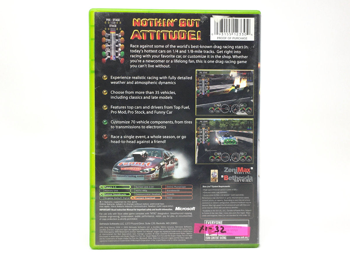 IHRA Drag Racing 2004 • Xbox Original