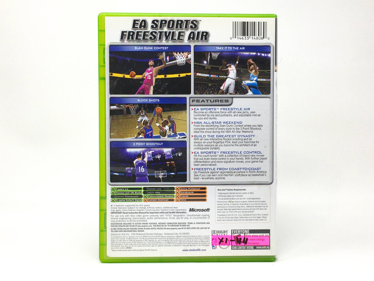 NBA Live 2005 • Xbox Original