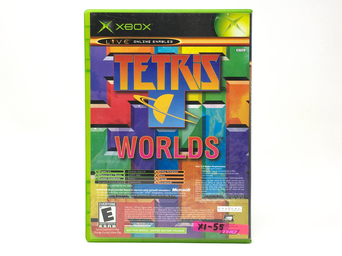 Star Wars: The Clone Wars / Tetris Worlds Combo Pack – Online Edition *2 Games in 1* • Xbox Original