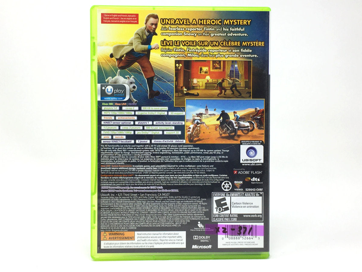 The Adventures of Tintin: The Game • Xbox 360