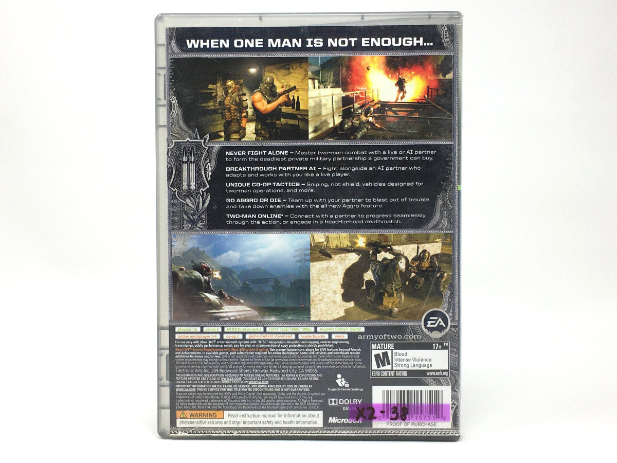 Army of Two • Xbox 360