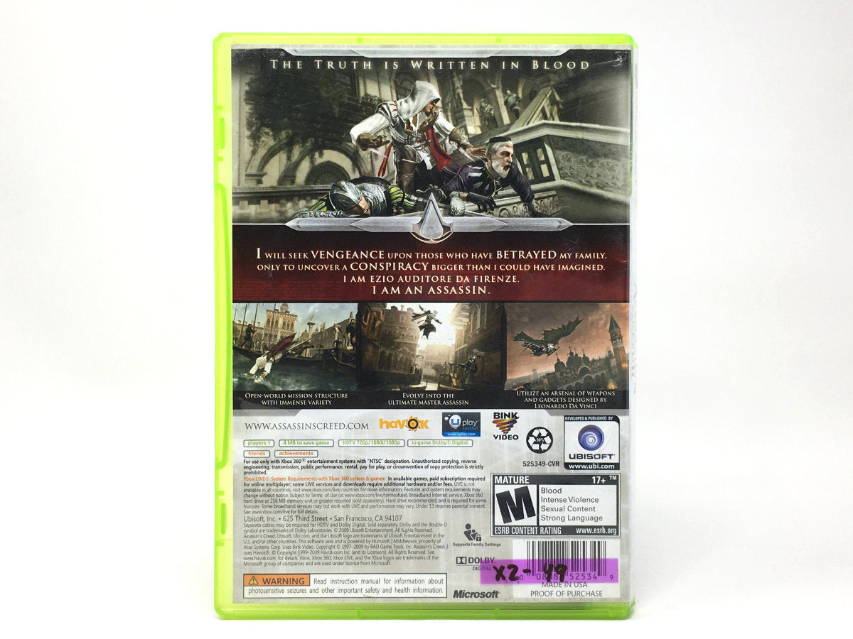 Assassin's Creed II • Xbox 360