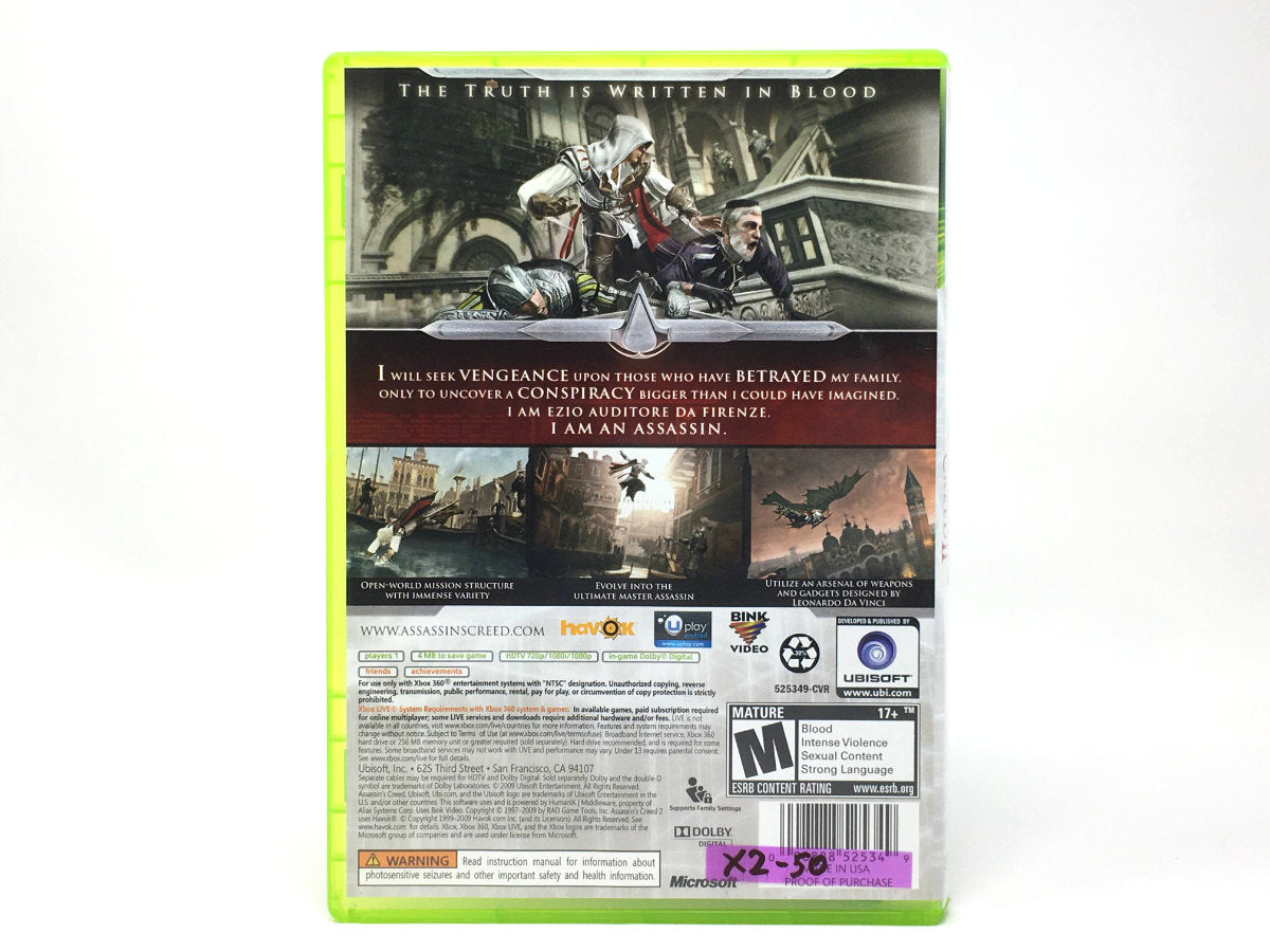 Assassin's Creed II • Xbox 360