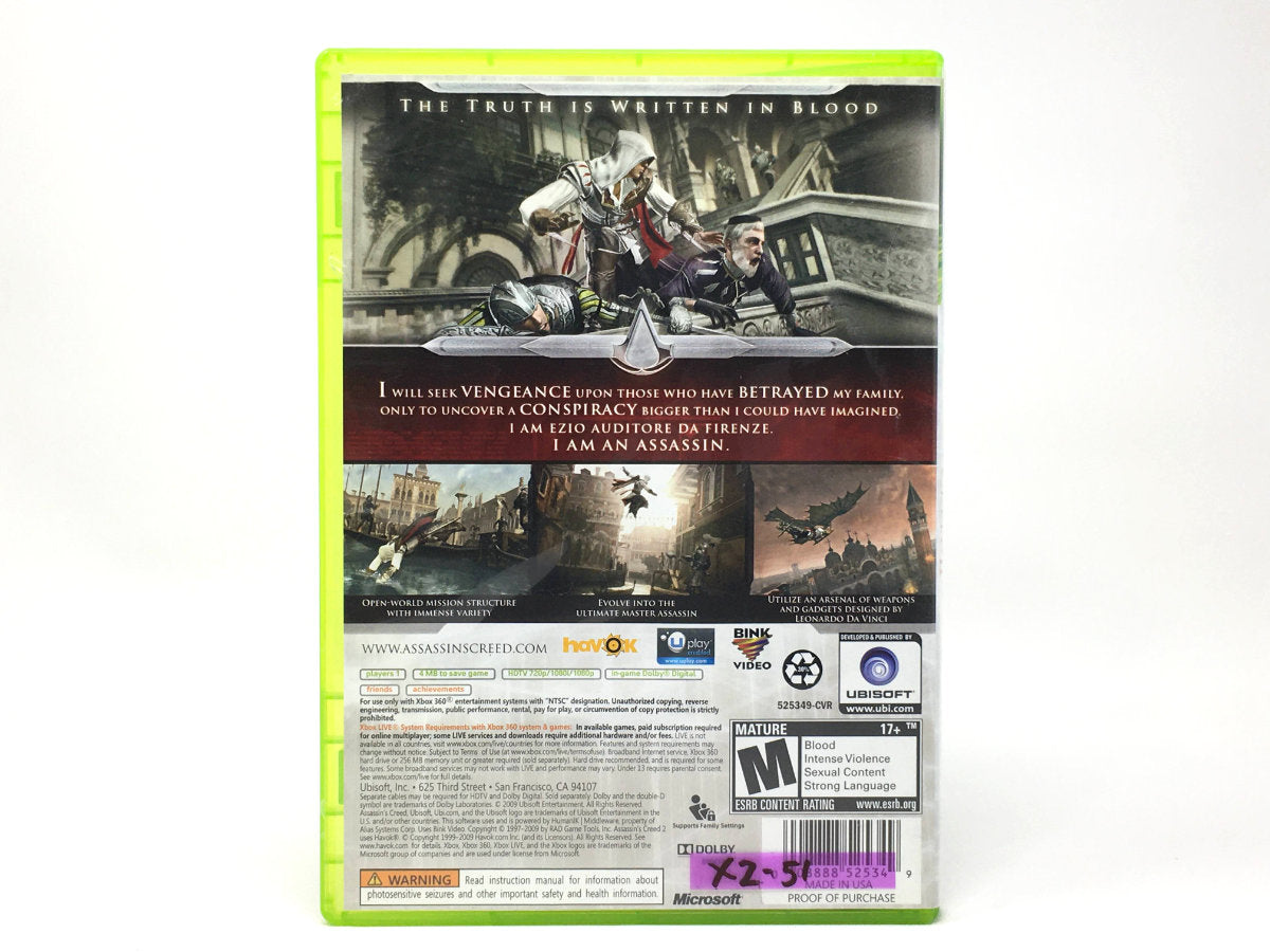 Assassin's Creed II • Xbox 360