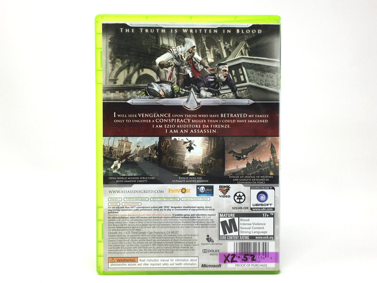 Assassin's Creed II • Xbox 360