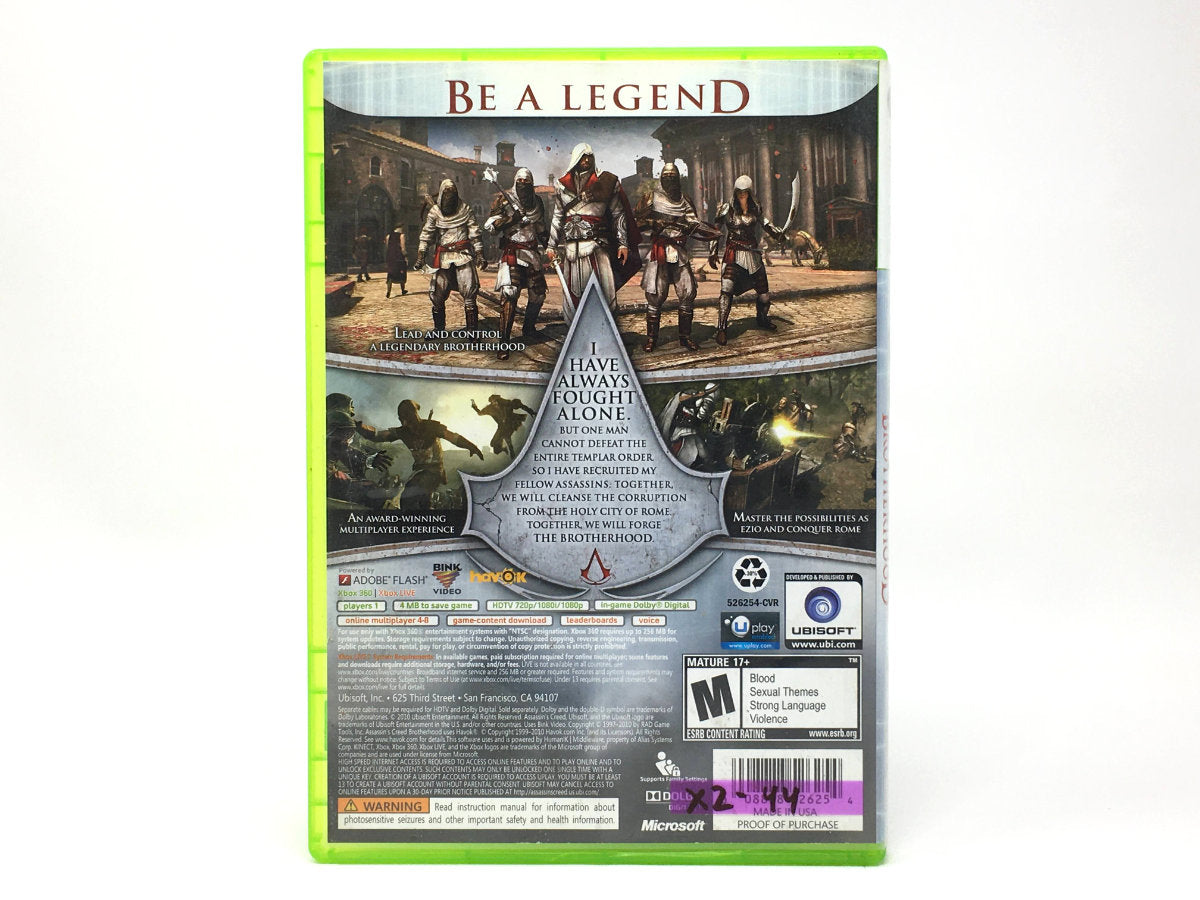 Assassin's Creed: Brotherhood • Xbox 360
