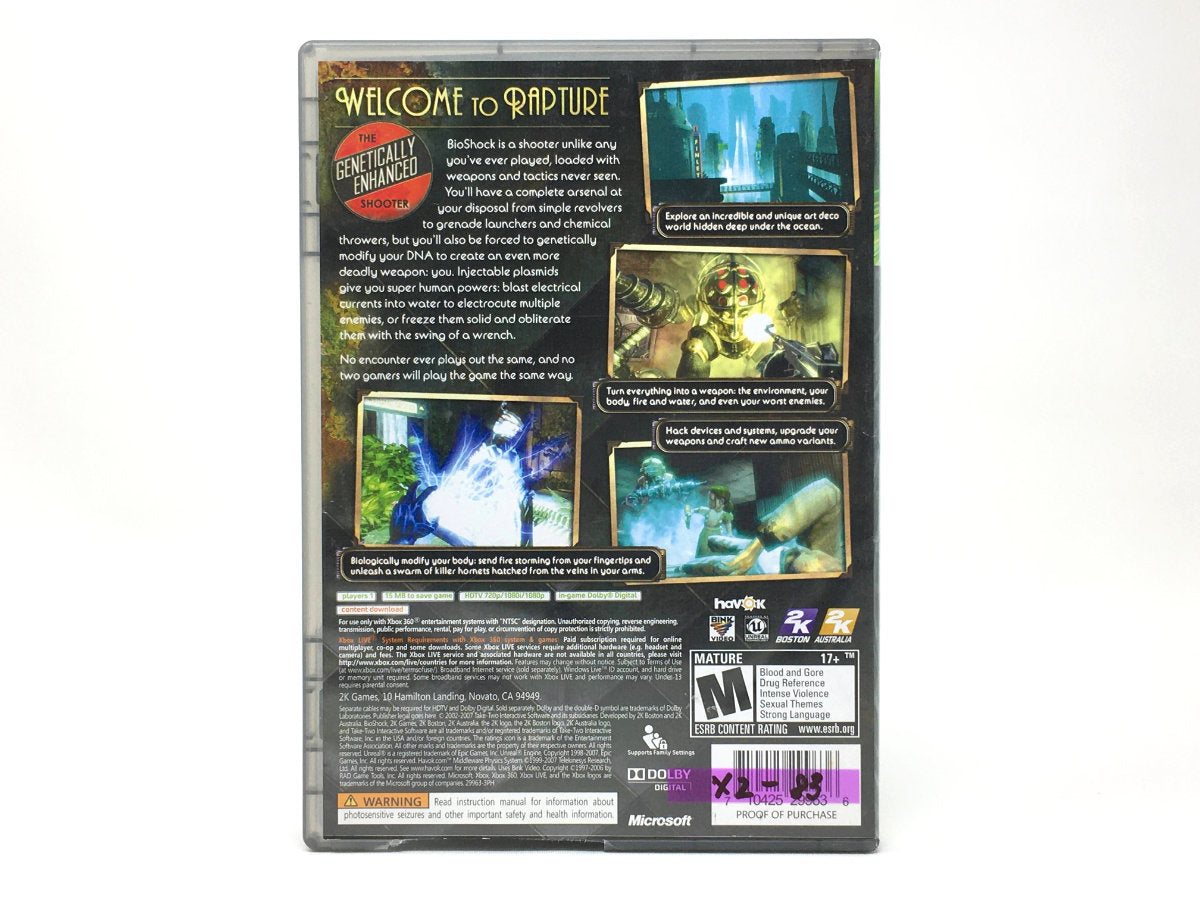 BioShock • Xbox 360