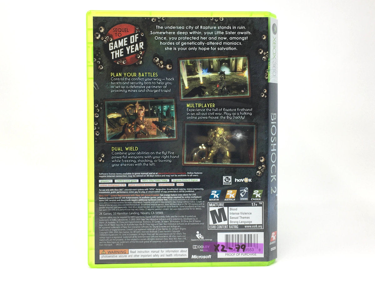BioShock 2 • Xbox 360