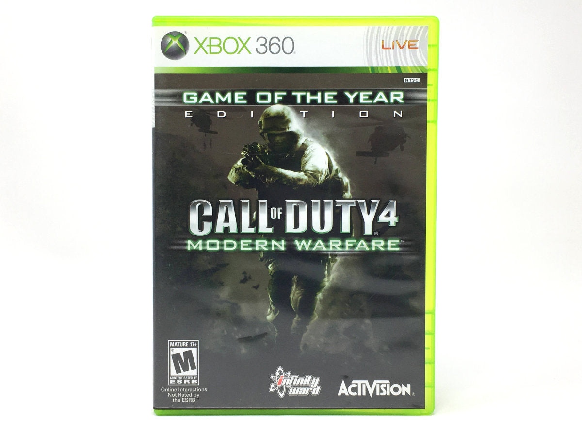  Call of Duty 4: Modern Warfare - Game of the Year