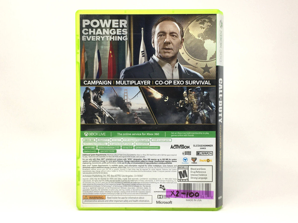 Call of Duty: Advanced Warfare • Xbox 360