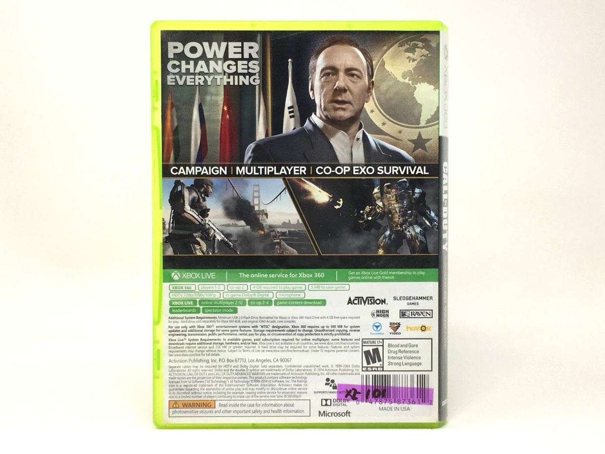Call of Duty: Advanced Warfare • Xbox 360