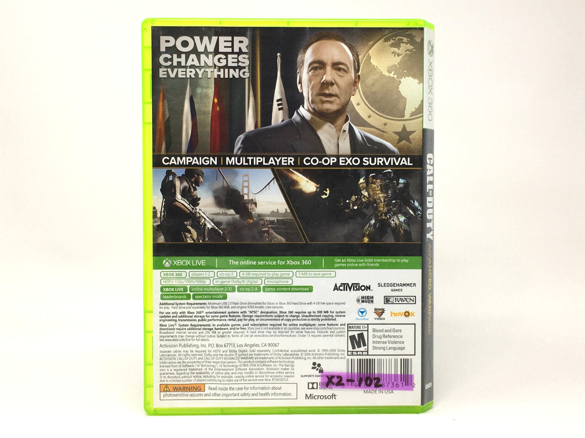 Call of Duty: Advanced Warfare • Xbox 360