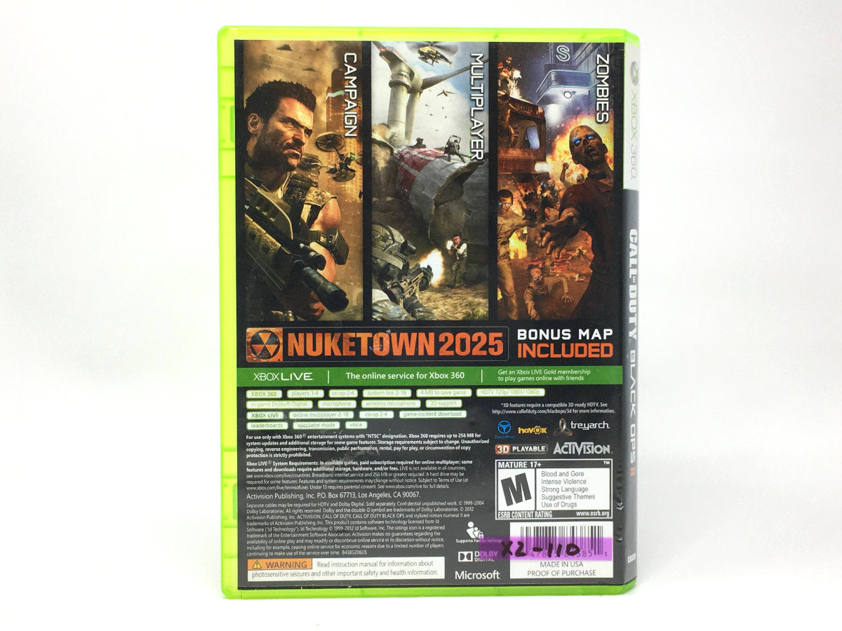 Call of Duty: Black Ops II • Xbox 360