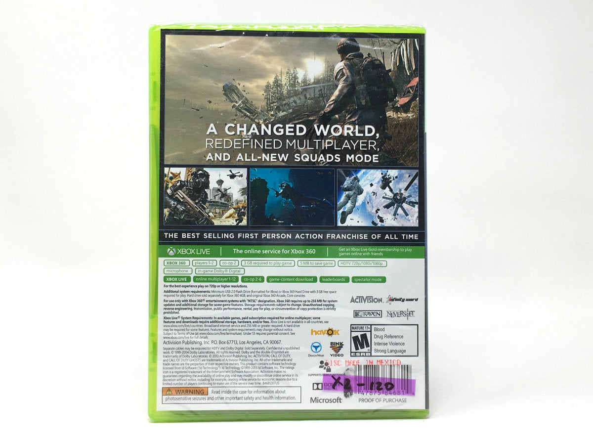 *BRAND NEW* Call of Duty: Ghosts • Xbox 360