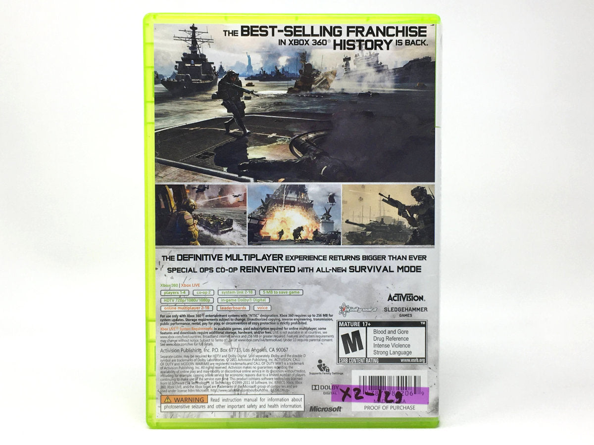 Call of Duty: Modern Warfare 3 • Xbox 360