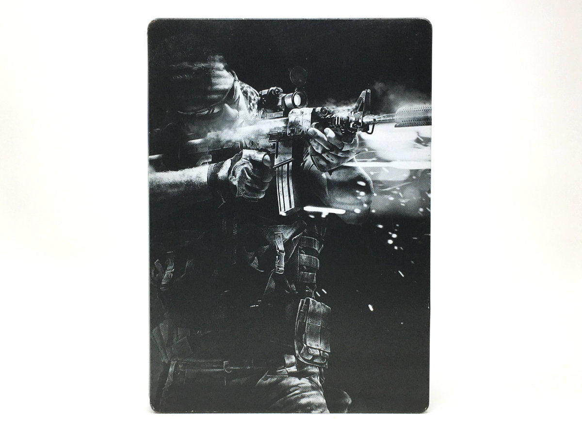 Call Of Duty Ghosts Limited Edition Steel Book Metal Case Xbox 360