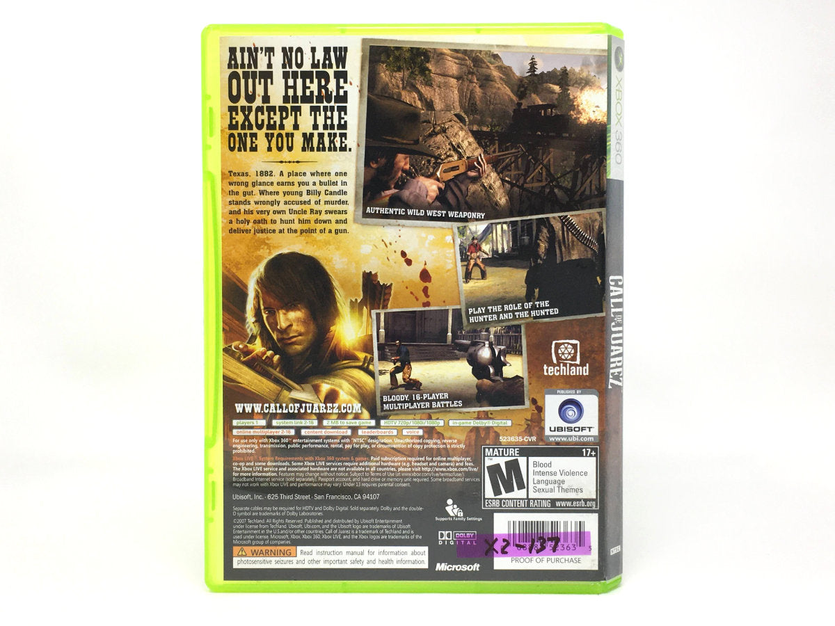 Call of Juarez • Xbox 360