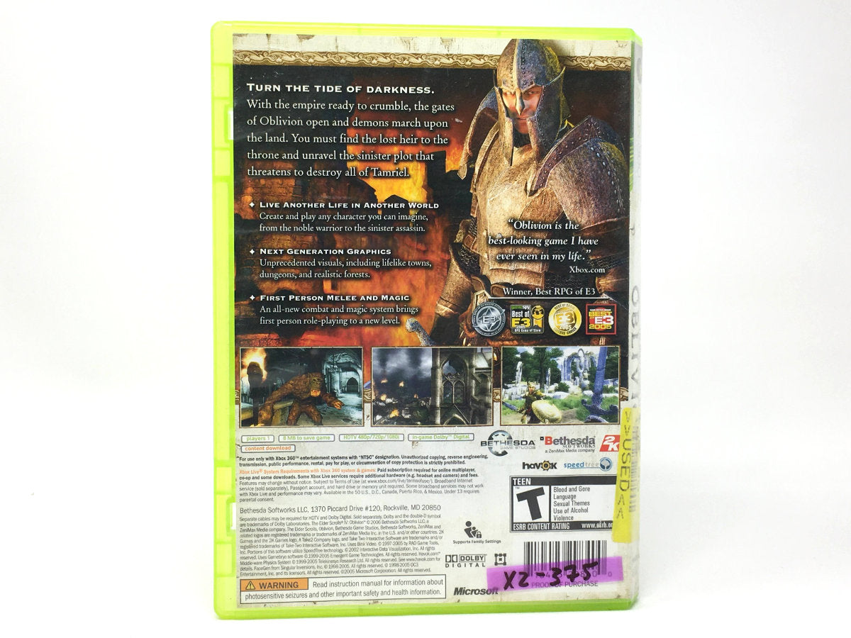 The Elder Scrolls IV: Oblivion • Xbox 360