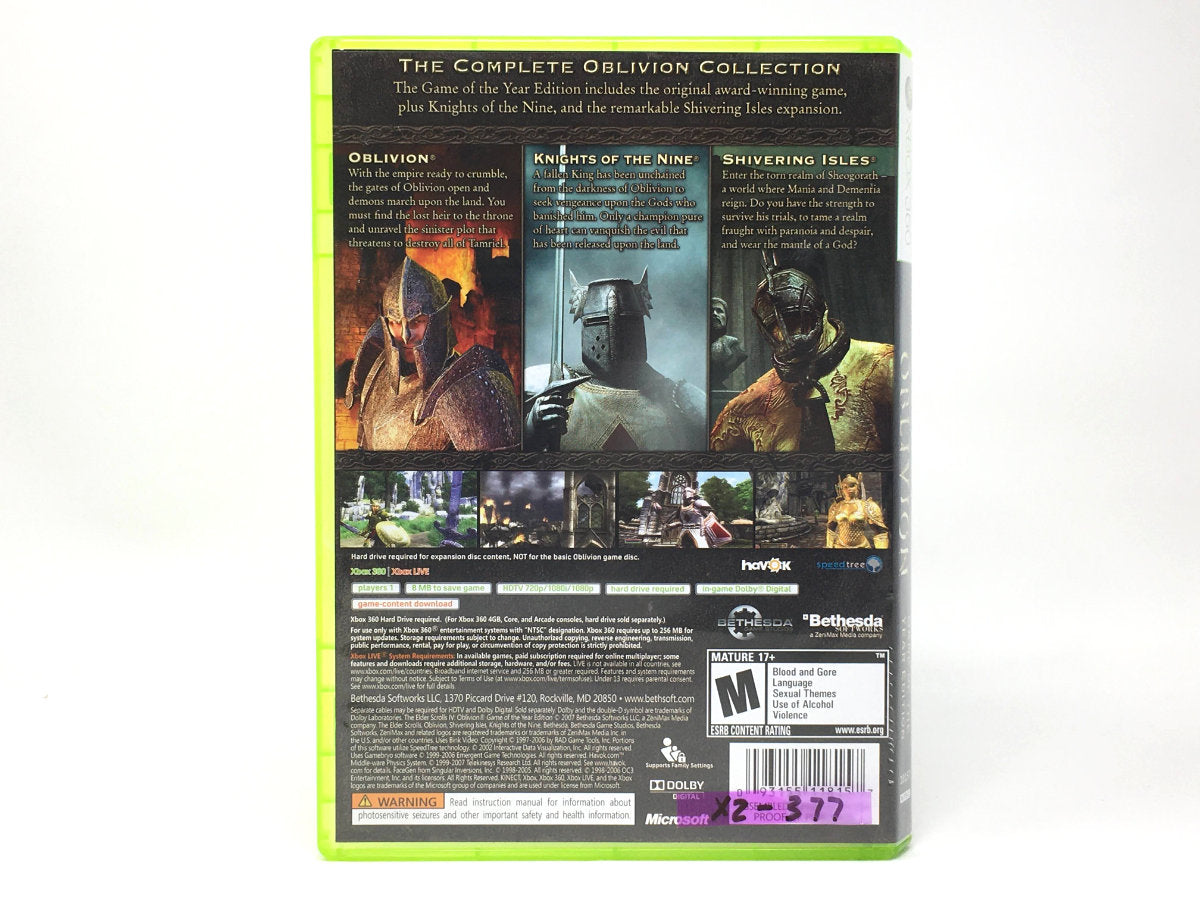 The Elder Scrolls IV: Oblivion • Xbox 360