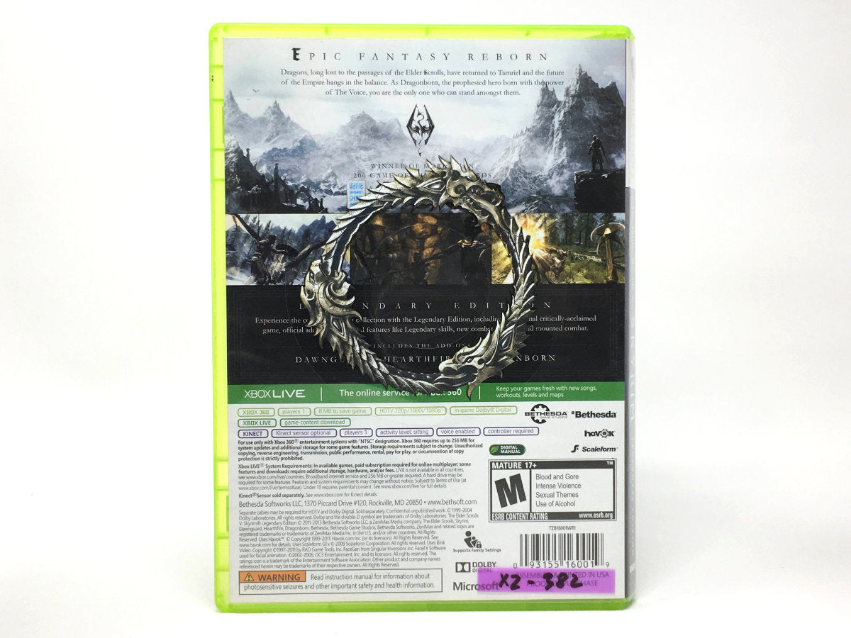 The Elder Scrolls V: Skyrim – Legendary Edition • Xbox 360