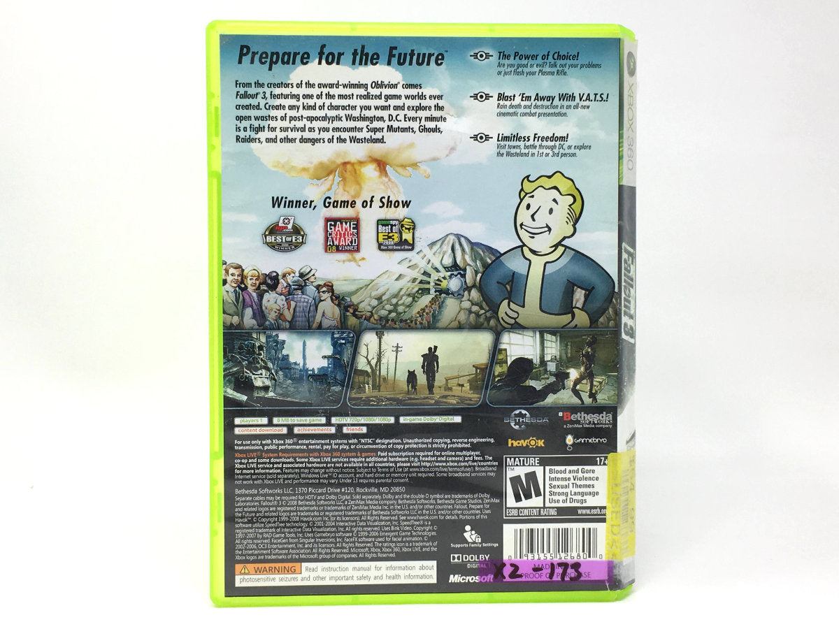 Fallout 3 • Xbox 360